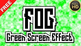 Fog Green Screen►Green Screen Fog Effect►1080p 60FPS►Free Green Screen Effects 2019►#mvstudio