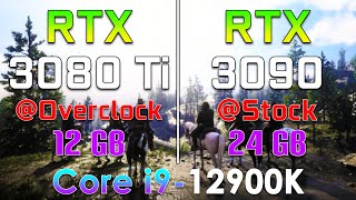 RTX 3080 Ti 12GB @OC vs RTX 3090 24GB @Stock | PC Gameplay Tested