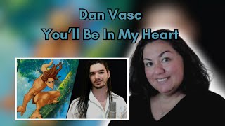Reaction - Dan Vasc - You'll Be In My Heart