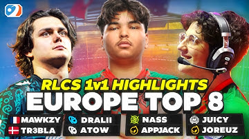 A SUPER COMEBACK!! PLAYOFFS DAY 1 HIGHLIGHTS!! | EU 1v1 OPEN RLCS 2025 | Europe