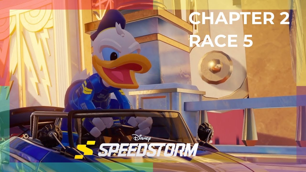 Disney Speedstorm Chapter 2, Race 5 Ancient Ruins Jungle Ruins