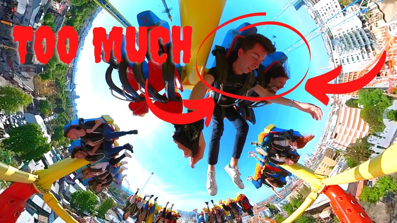 IT WAS TOO MUCH FOR ME ! Discovery Revolution Prater Onride POV HD