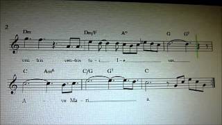 Ave Maria - "Sibelius 7" Treble Recorder simulation