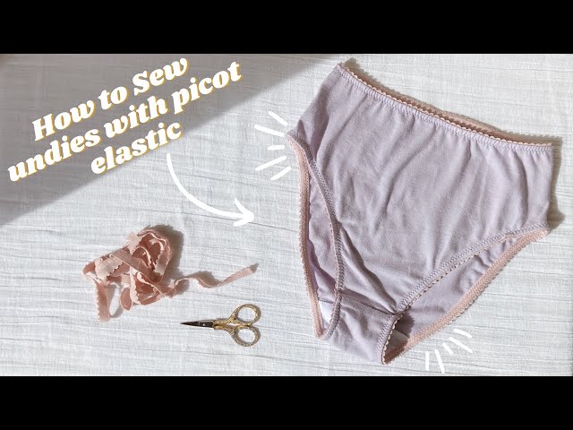 How to Sew Lingerie Elastic • Cloth Habit