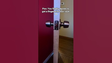 Upgrade Your Door Game with a Smart Fingerprint Lock #smartdoorlock