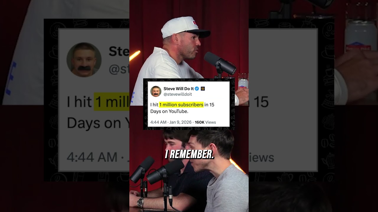 Kyle Helped Stevewilldoit Reach 1M Subscribers!