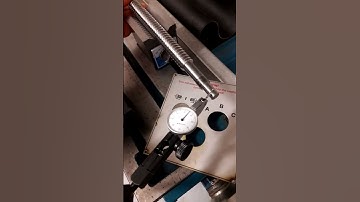 Machining a ball bearing spindle for the CNC lathe.