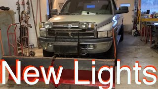 LED Light Bar swap- Brighter snowplow lights! BOSS RT by Fast Dad Garage 220 views 6 months ago 4 minutes, 32 seconds