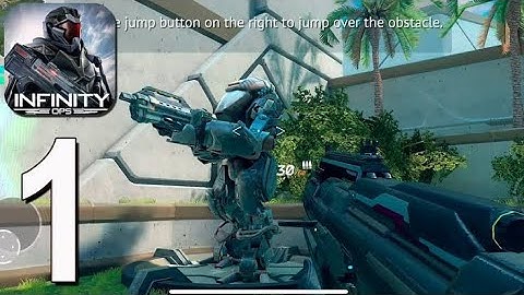 INFINITY Ops SCI FI FPS GAMEPLAY WALKTHROUGH ( part 1) iOS and Android in D.S AY GAMER 🙏♥️