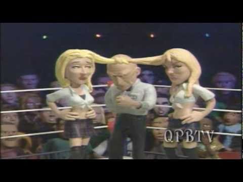 Celebrity DeathMatch - Britney Spears VS Christina Aguilera