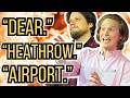 COMPLAINT to HEATHROW AIRPORT | The LETTERS Game (they can only speak one word at a time)