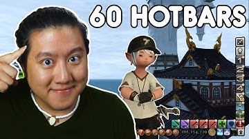 FFXIV Advanced UI Guide (Collapsible Hotbars)