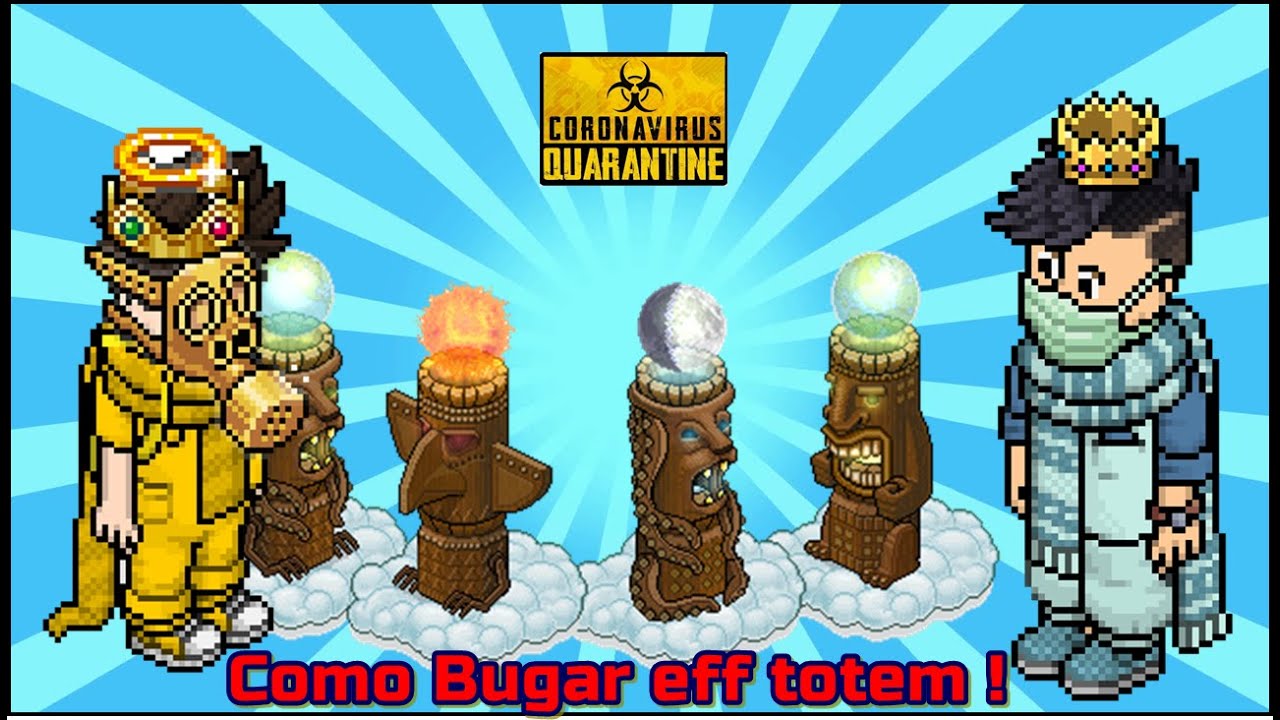 como bugar Efeito totem no habbo 2020 - YouTube