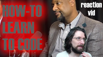 How To Learn Programming \ Lex Fridman Charles Isbell Reaction