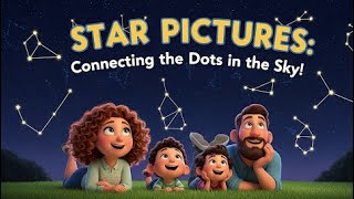 Star Pictures: Connecting the Dots in the Sky! What Are Constellations? Educational Video for Kids! screenshot 5