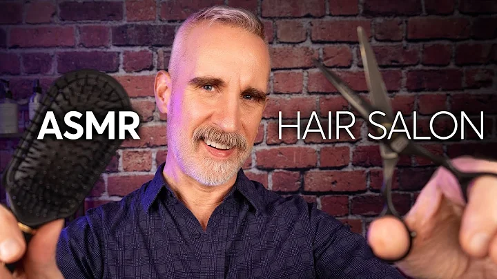 Relaxing ASMR Hair Salon ✂️ Brushing, Haircut & Shampoo