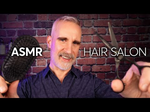 ASMR Hair Salon ✂️ Sleep-Inducing Haircut & Shampoo Personal Attention