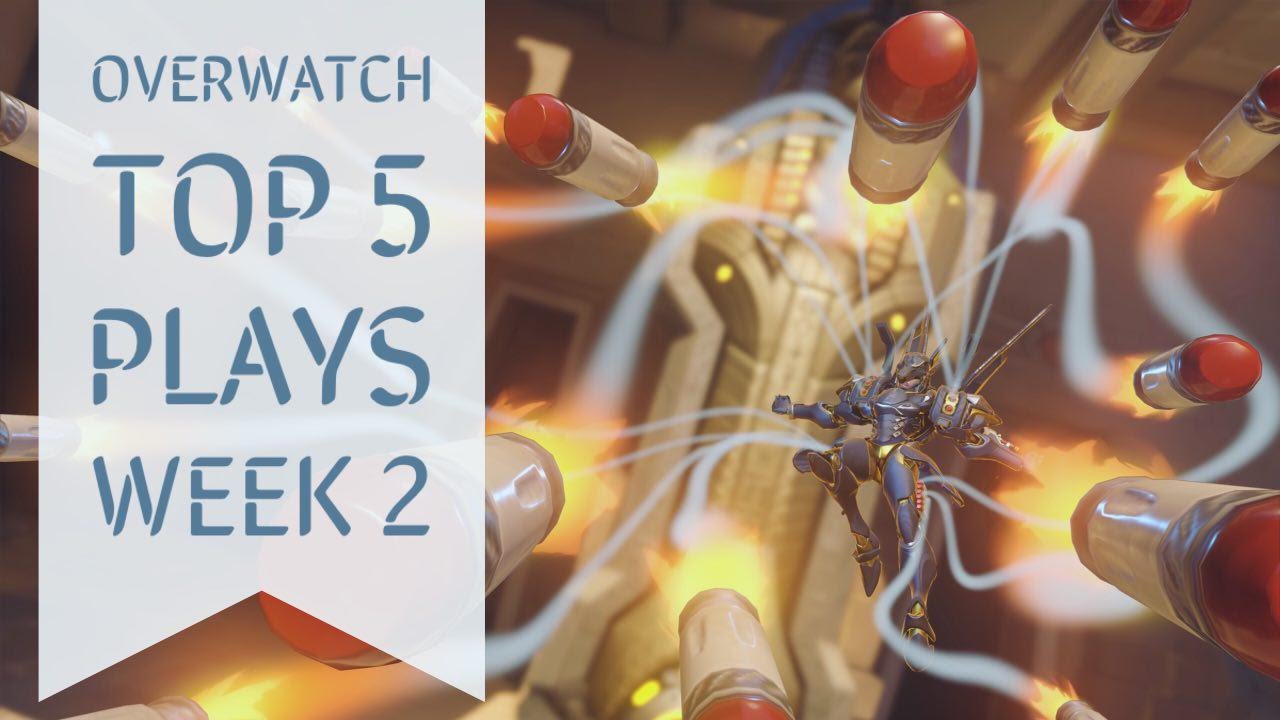 Overwatch Top 5 Plays Week 2 - Playing with friends playstation 3