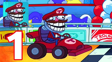 Troll Face Quest: Video Games 2 - Gameplay Walkthrough Part 1 - Full Game; All Levels (iOS, Android)