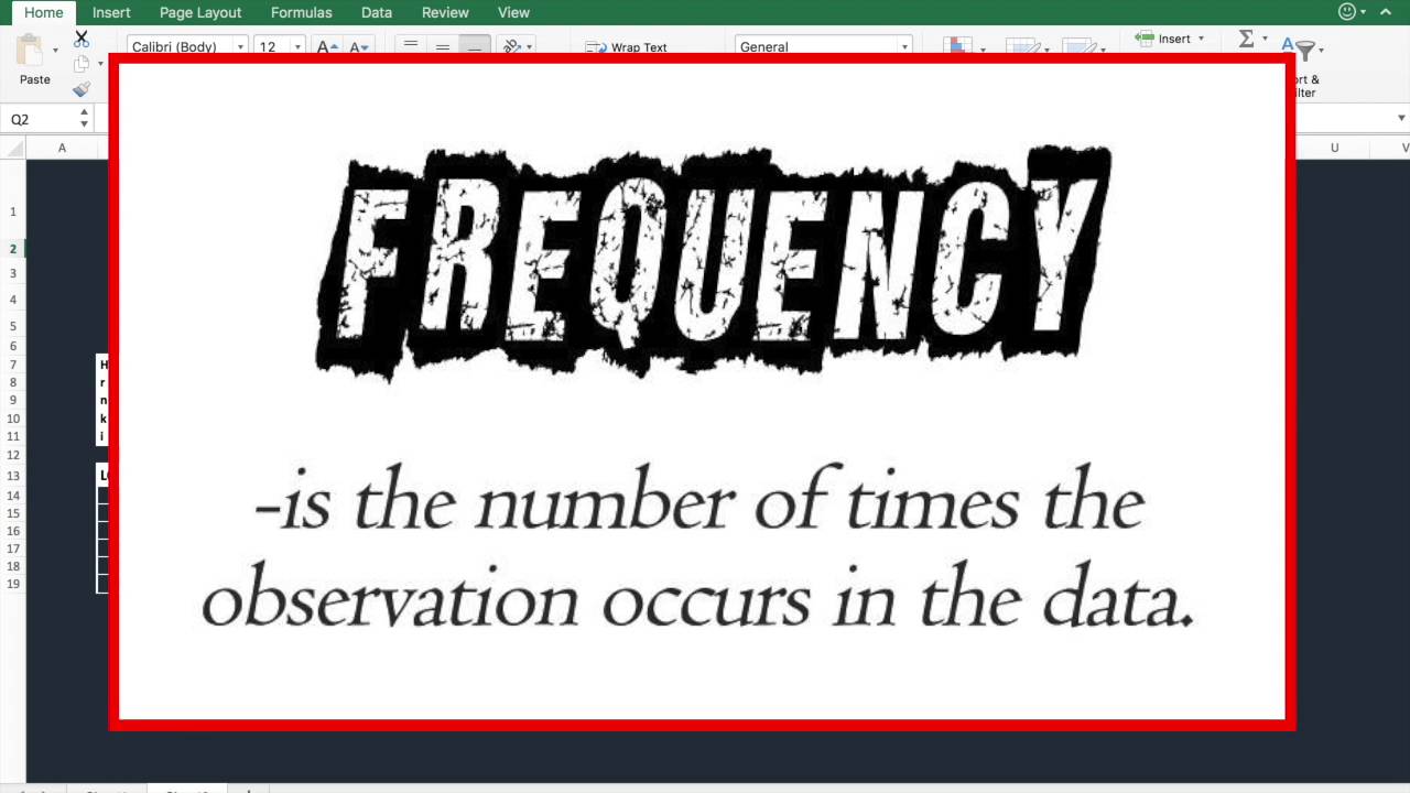 Statistics Frequency Distribution Table made easy ( tutorial ) - YouTube