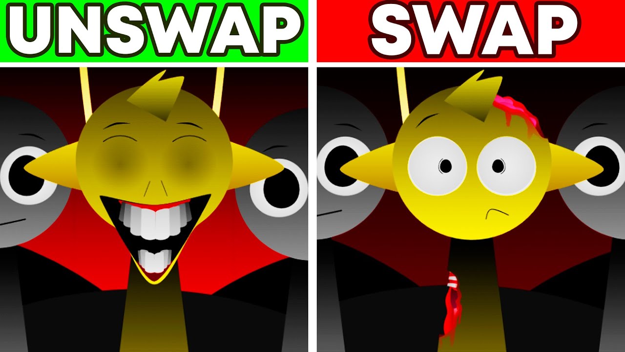 Incredibox Sprunki Retextured SWAP VS UNSWAP (NEW MOD)