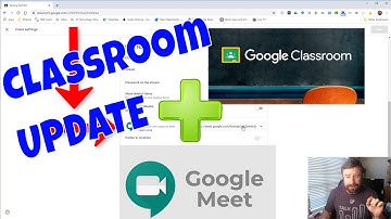Google Meet and Google Classroom Integration | April 2020 Update