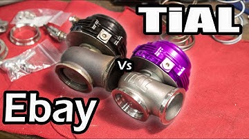 Genuine Tial MVR VS Ebay Wastegate