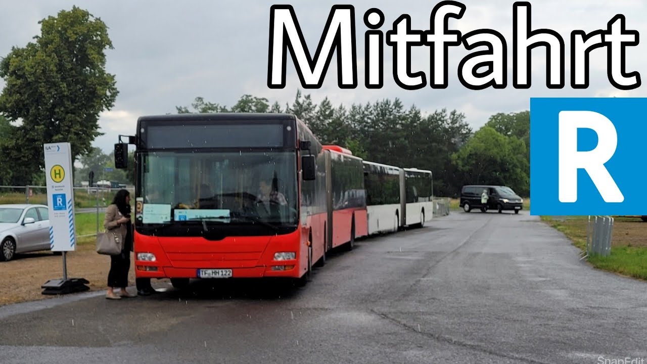 Mitfahrt | MAN Lion's City G A23 | Linie R | ILA-Gelände Eingang Ost - U Rudow