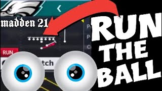 RUN THE BALL! Madden 21 Secret Tips And Tricks | Run Heavy Playbook Strong I Tight Mini Scheme!!!!!! screenshot 1