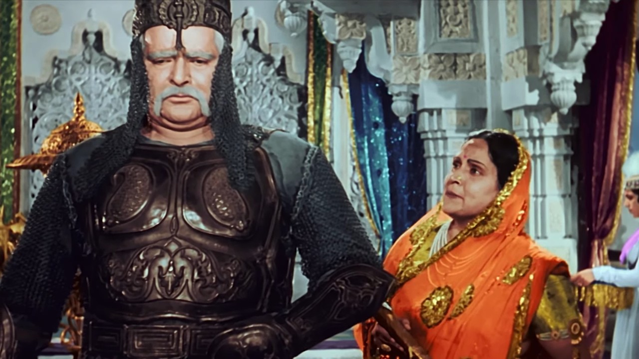 महारानी Jodha Bai आपको औलाद चाहिए या सुहाग ये फैसला अभी करना होगा - Mughal-E-Azam - Dilip, Madhubala