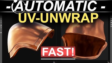 Substance Painter - Auto UV-Unwrap Anything (IN 60 Seconds!!)