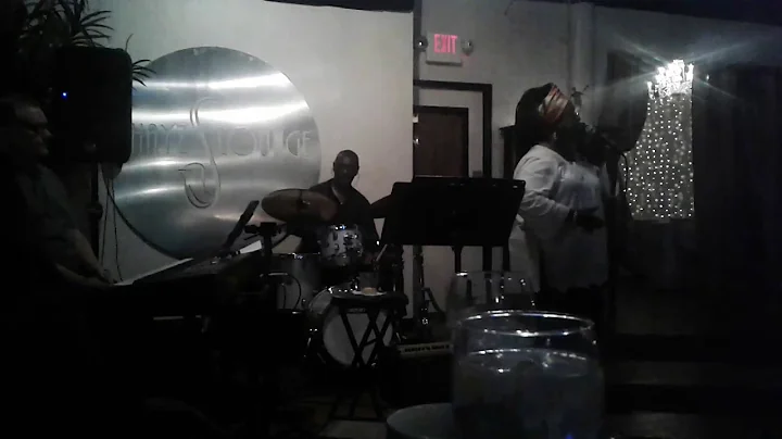 EboniRamm and Danny Boozer at Chayz Lounge in Colu...