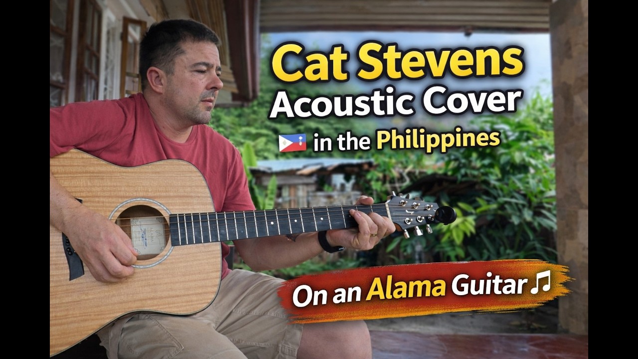Mati City Front Porch | Yusuf / Cat Stevens Cover in the Philippines 🇵🇭 | Alama Guitar