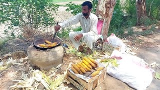 Bhutta Recipe | Makki Ki Chali | Village Fast Food