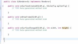 Android Application Development   169   OpenGL Renderer Basics