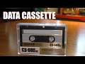 DATA CASSETTE MAXELL CS-600HD. MADE IN JAPAN