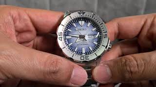 Abriendo la caja (unboxing) de un reloj Seiko Prospex Monster SRPG57K1 Save the Ocean Antarctica