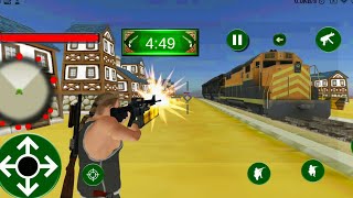 Grand Train Shooting Attack Mission 2019 (All 5 Level Complete) screenshot 2
