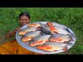 Amazing !! Fish Fry Recipe | Traditional Fish Curry Recipe | Village Cooking | Side dish recipes