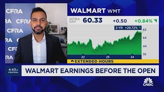 CFRA: Walmart is gaining significant market share in grocery and general merchandise