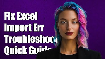How to Fix Excel to Access Import Errors: Troubleshooting Guide