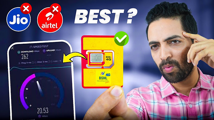 BSNL New 4G Sim Testing - Better Than Jio & Airtel?? | My Experience😱 !