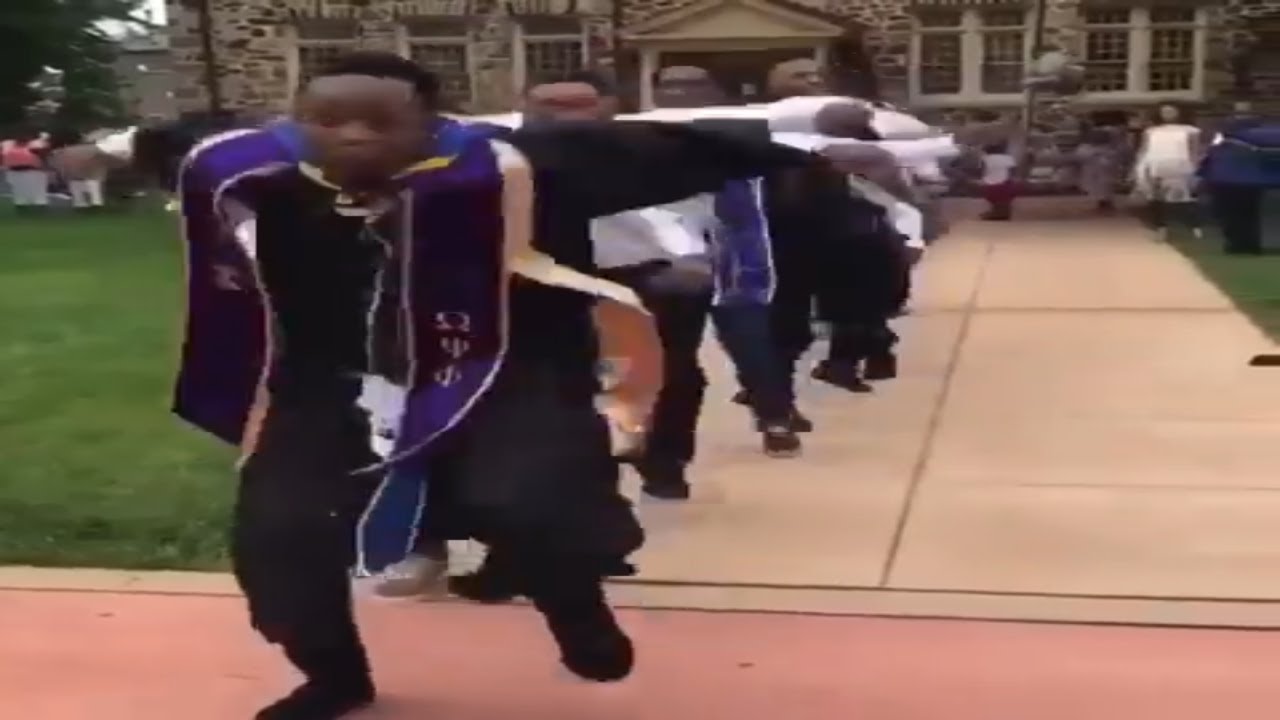 The BΓ Chapter of Omega Psi Phi Fraternity Inc at Cheyney University of Pennsylvania.