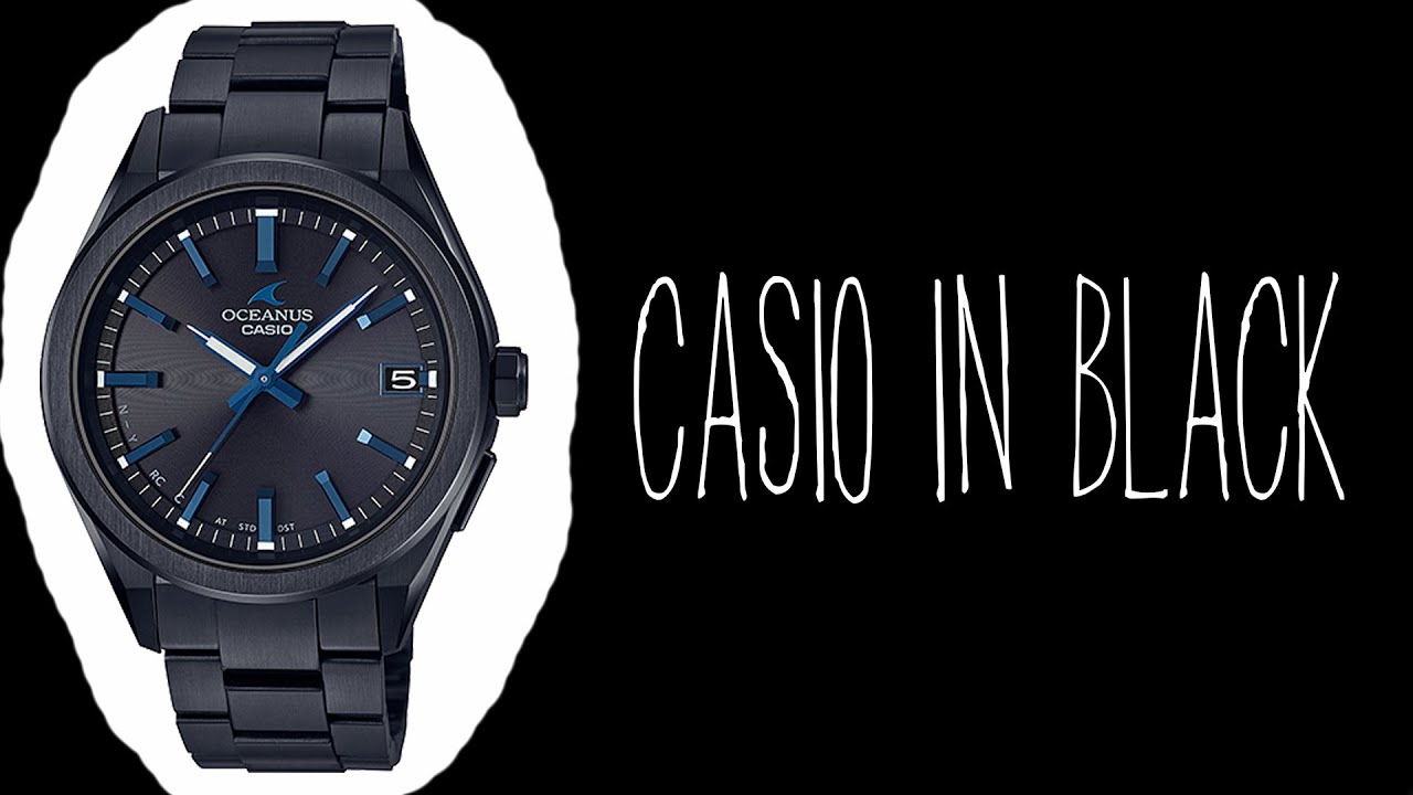 Смотрим на черные Casio OCW-T200SB-1AJF / Модель 2020 года