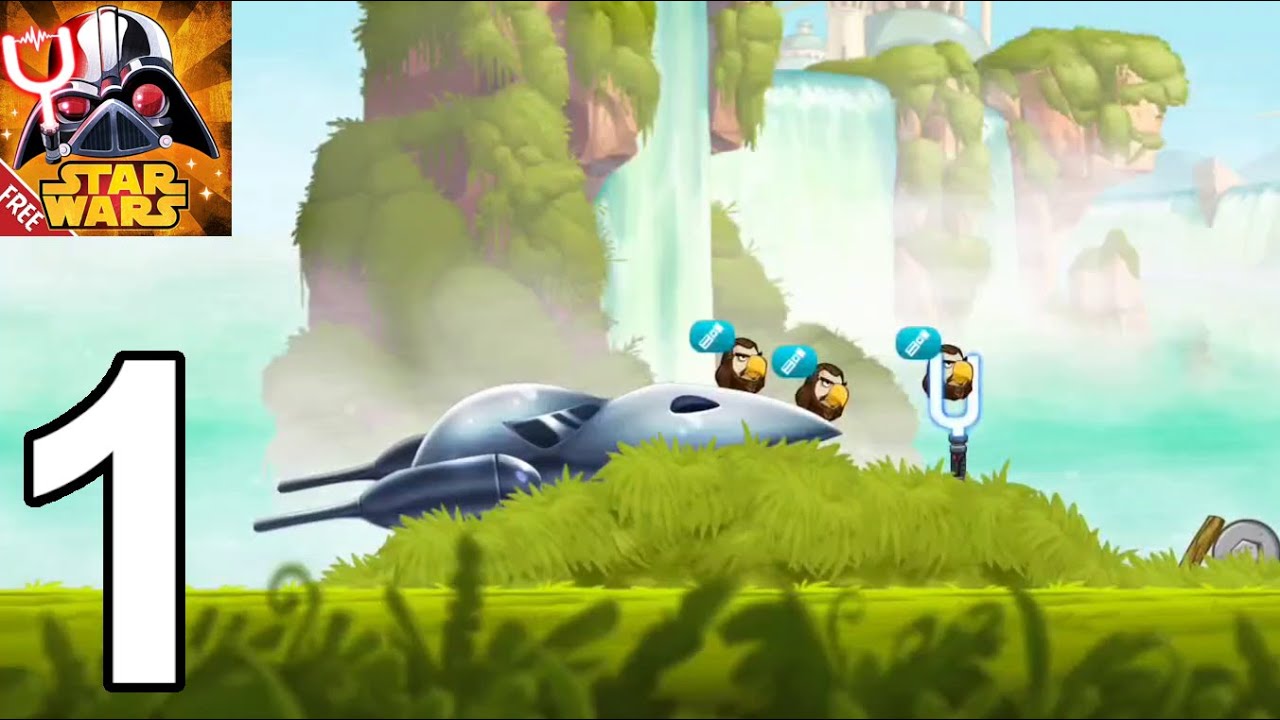 Angry Birds Star Wars II-Gameplay Walkthrough Part 1 (Android,iOS)