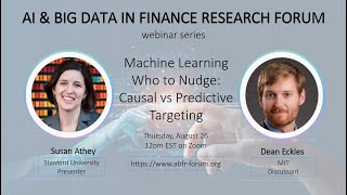 Abfr Webinar With Susan Athey And Dean Eckles