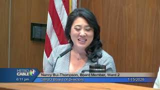 SMUD Board of Directors - January 15, 2026