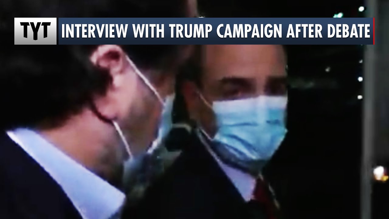 Senior Trump Campaign Staffer Interview After Debate - YouTube