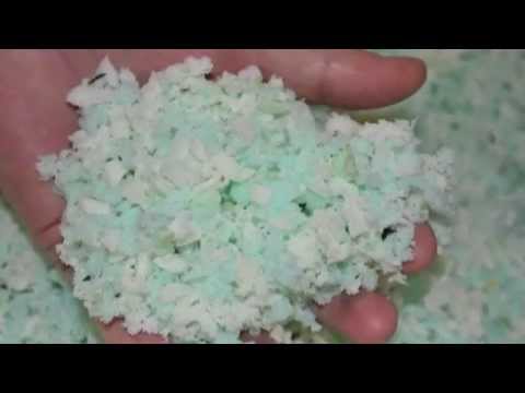 Cutter, shredder, crusher for foam, latex, memory foam and similar products.