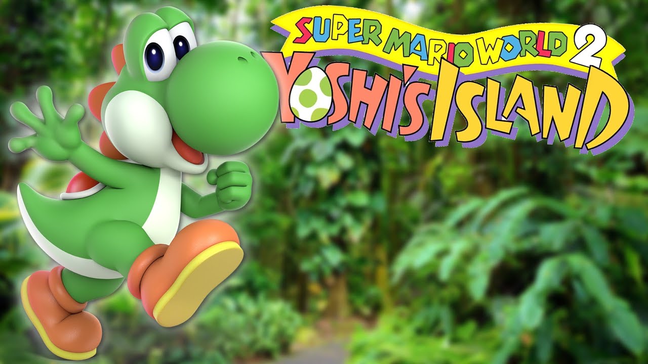 Yoshi's island flower garden YouTube